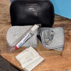 The White Company Black and Gray Travel Set